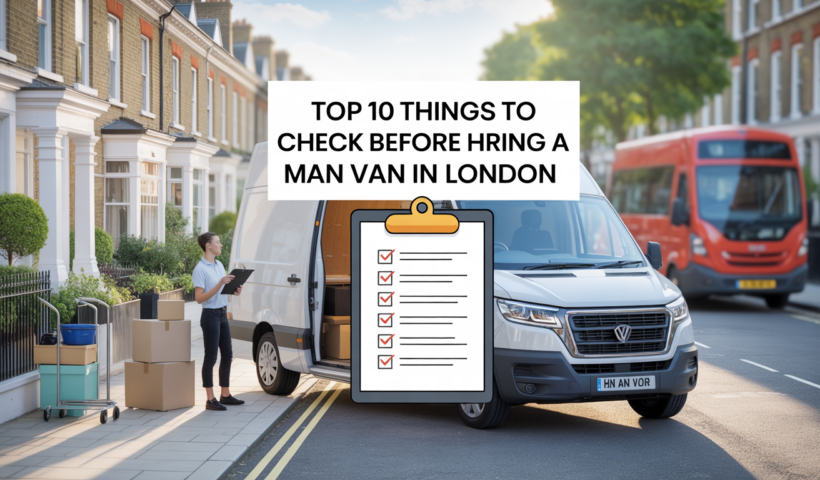 Top 10 Things to Check Before Hiring a Man and Van in London