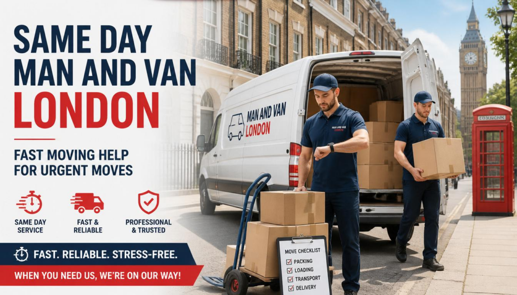 Same Day Man and Van London