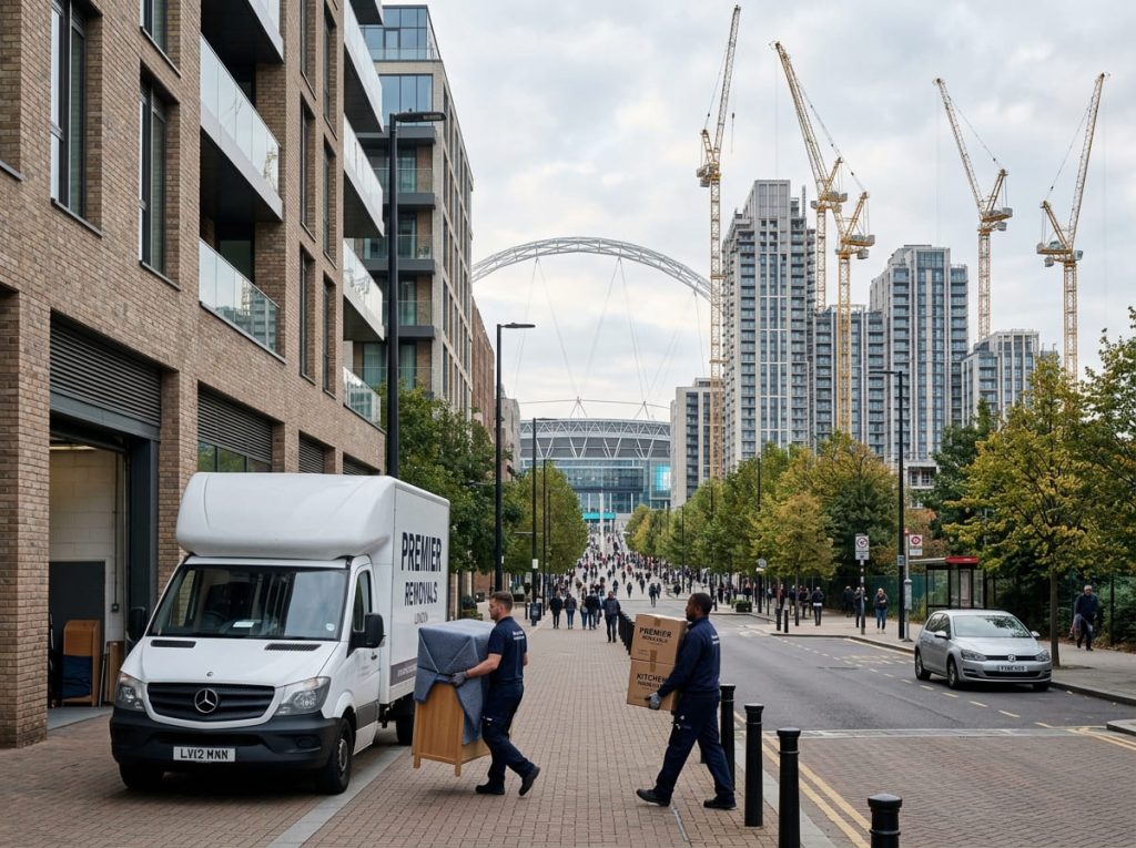 man and van in wembley carrying furnitures